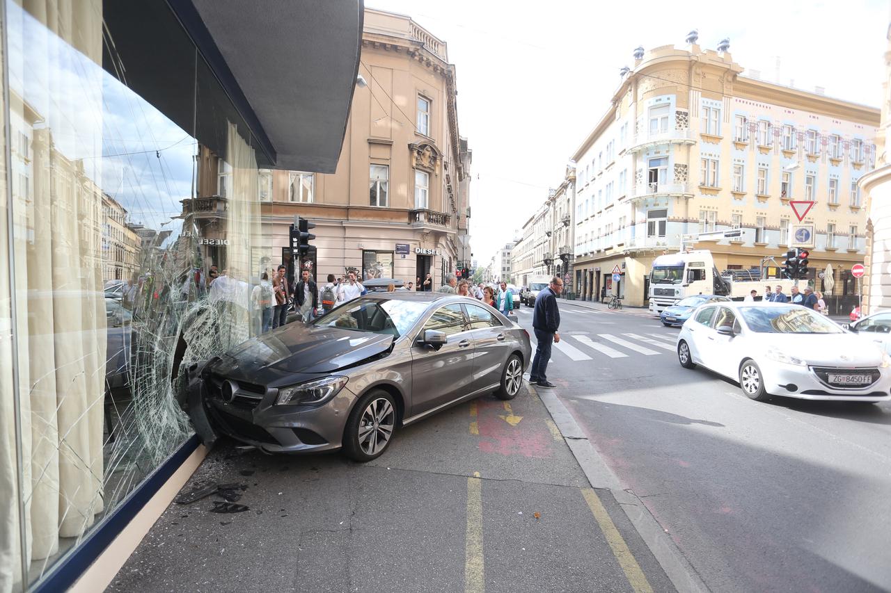 Nesreća u centru Zagreba