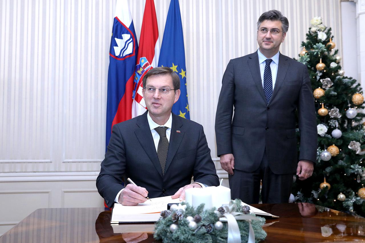 Miro Cerar i Andrej Plenković