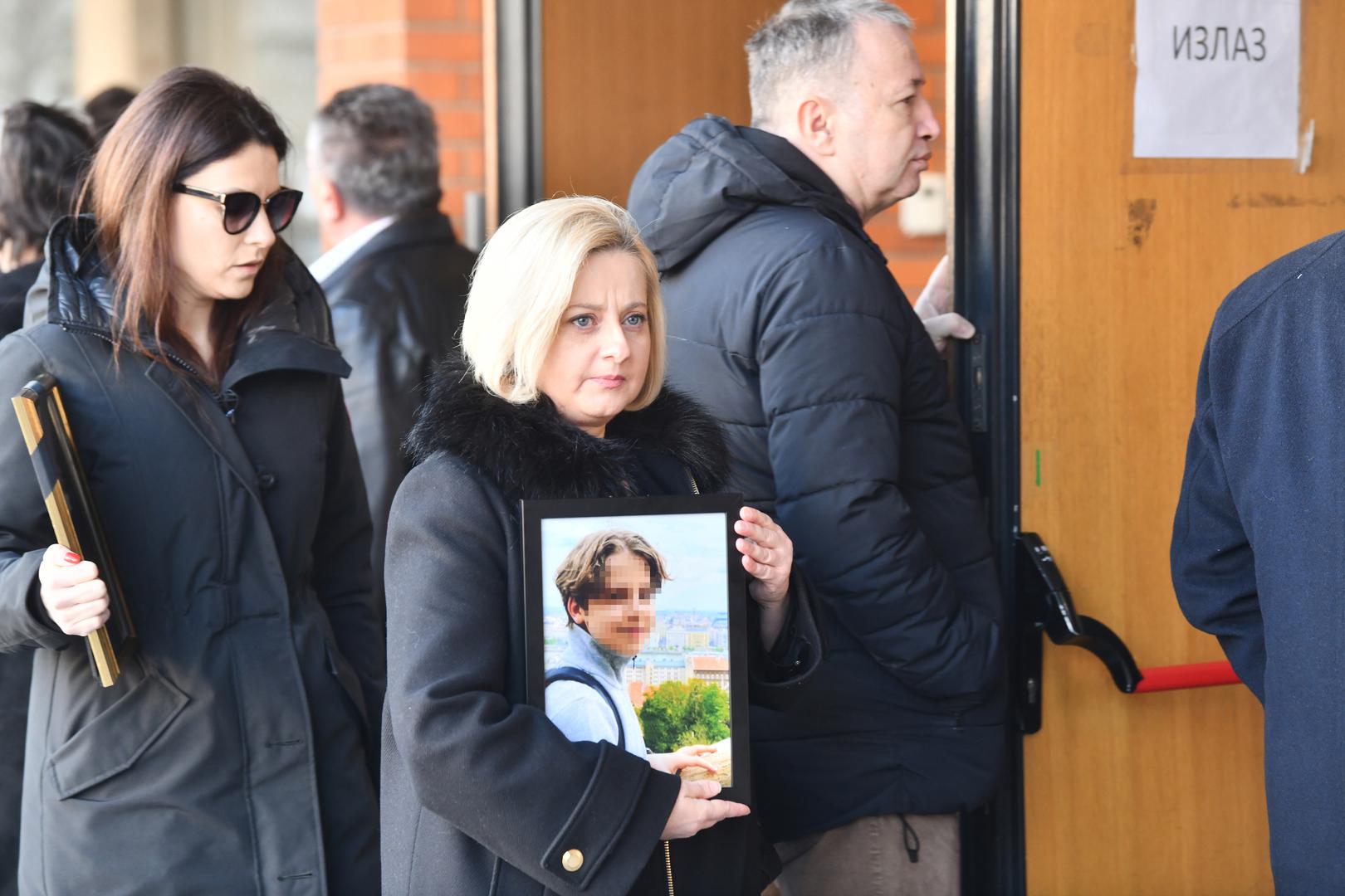 30, January, 2024, Beograd -  The trial of the father and mother of the boys who killed nine children and the custodian of that school on May 3 in the OS "Vladislav Ribnikar" continued in the High Court. Suzana Stankovic Cikic. Photo: M.M./ATAImages

30, januar, 2024, Beograd - U Visem sudu je nastavljeno sudjenje ocu i majci decaka koji je 3. maja u OS "Vladislav Ribnikar" ubio devetoro dece i cuvara te skole. Photo: M.M./ATAImages Photo: M.M./ATAImages/PIXSELL