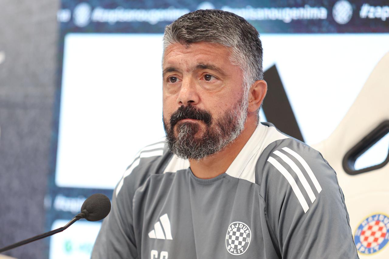 Split: Gennaro Gattuso održao konferenciju za medije uoči utakmice protiv NK Osijek