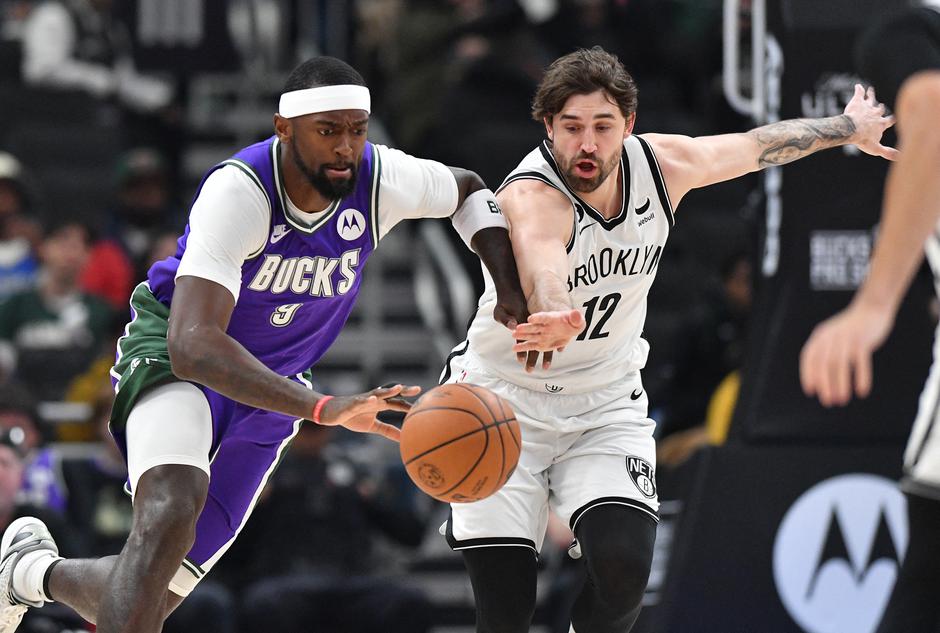 NBA: Brooklyn Nets at Milwaukee Bucks