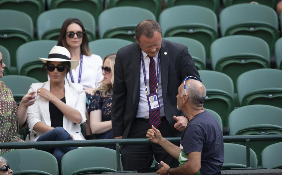 Meghan Markle na Wimbledonu