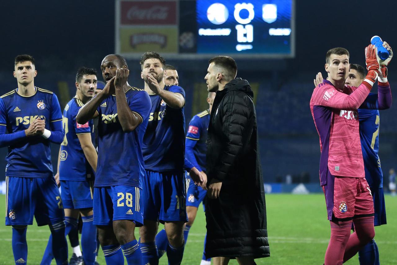 Zagreb: Utakmica GNK Dinamo i NK Osijek u 16. kolu Prve HNL 