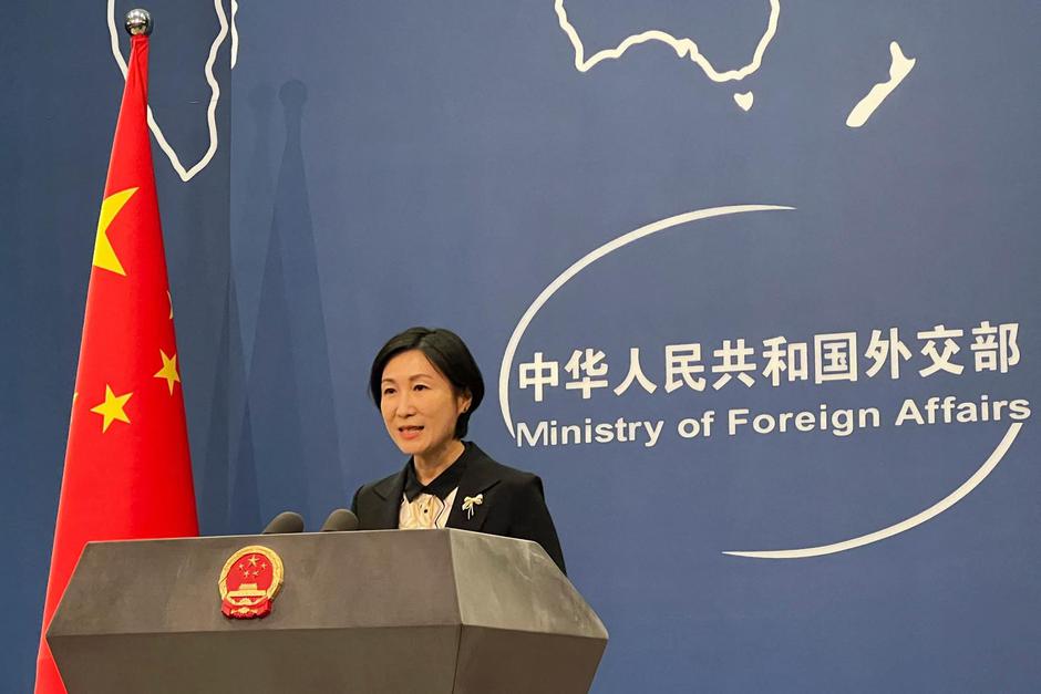 Chinese Foreign Ministry new spokesperson Mao Ning in Beijing