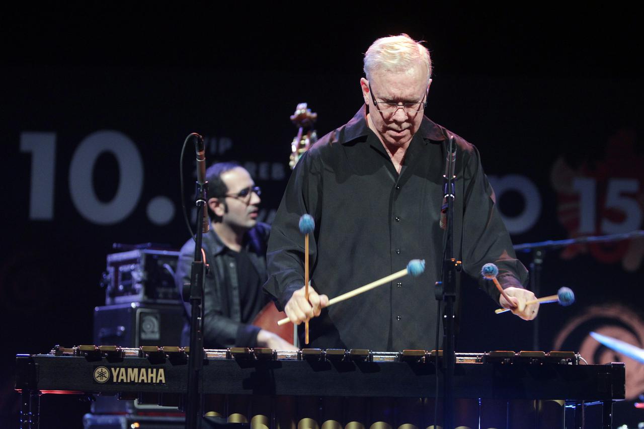 04.11.2014., Zagreb - Nastup Gary Burton Quarteta na 10. Vip Zagreb Jazz Festivalu u Zagrebackom kazalistu mladih.  Photo: Goran Jakus/PIXSELL