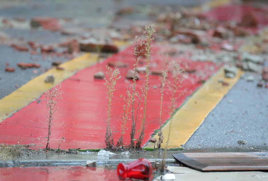 Kuća na uglu Đorđićeve i Petrinjske i simbol zagrebačkog potresa, i dalje stoji razrušena