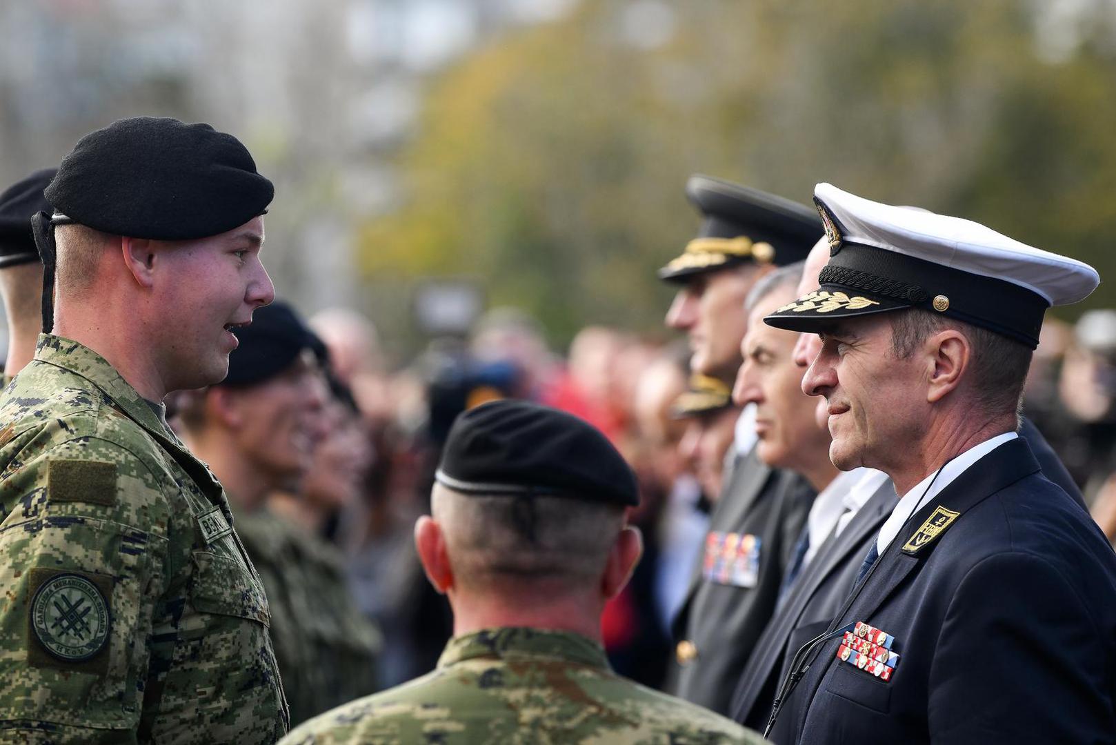 05.11.2023. Zagreb - Obilježavanje 33. godisnjice ustrojavanja 1. gardijske brigade „Tigrovi“ i 16. obljetnice 1. mehanizirane bojne „Tigrovi“ Photo: Josip Regovic/PIXSELL