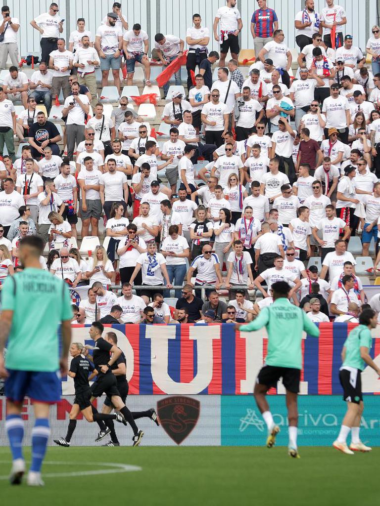 Nogometni susret visokog rizika između HNK Rijeka i HNK Hajduk Split
