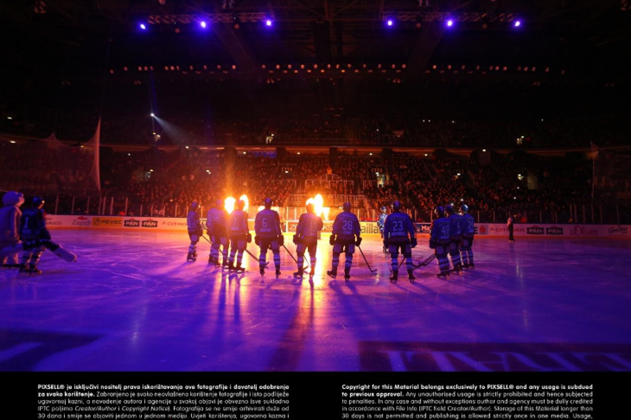 '25.01.2013., Zagreb - Arena Ice Fever, KHL Medvescak - EC KAC.  Photo: Dalibor Urukalovic/PIXSELL'