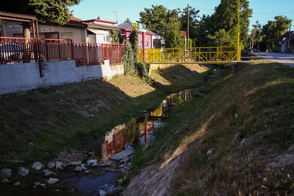 Zagreb:  Zbog visokih temperatura presušio potok Vrapčak