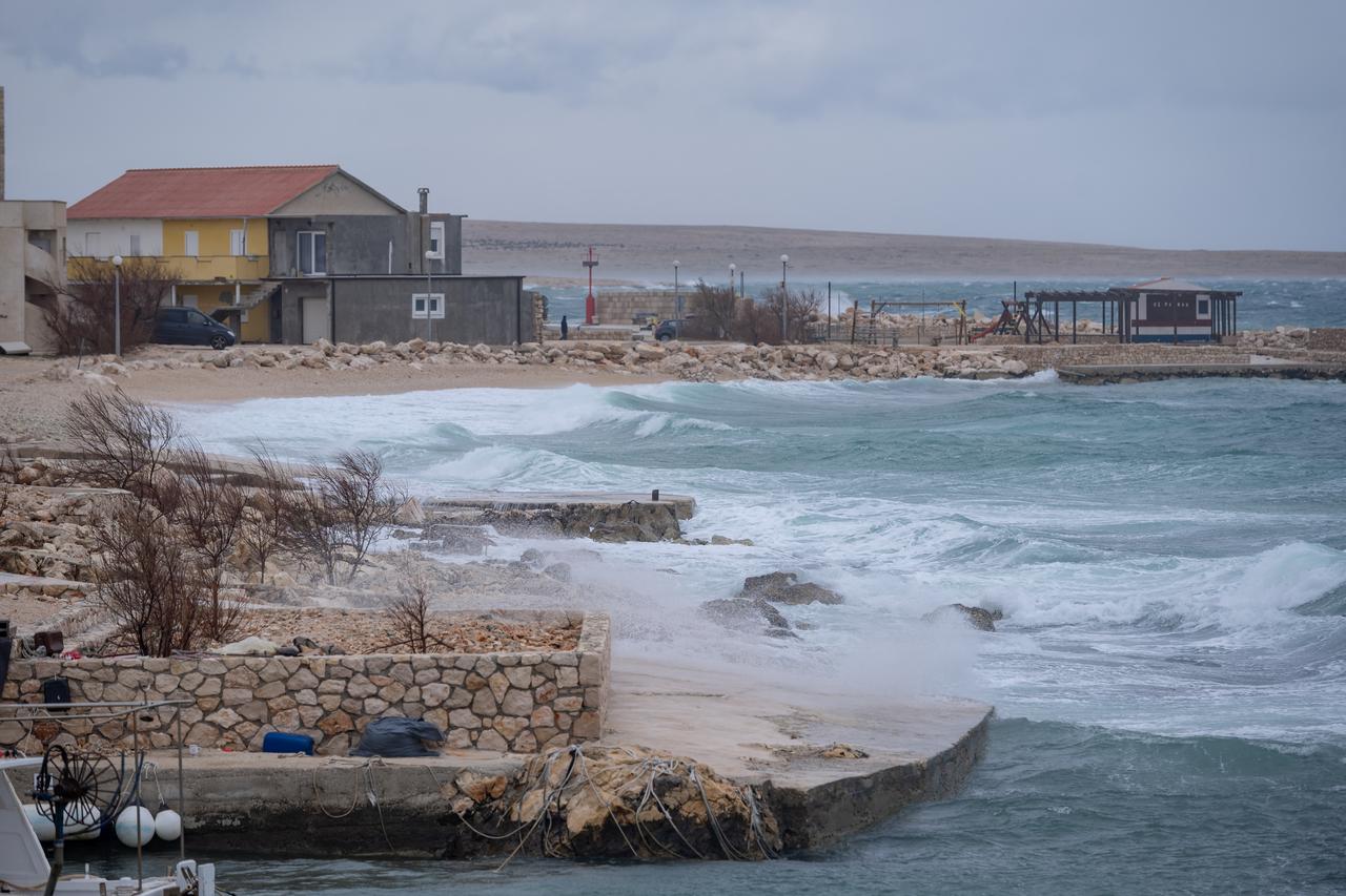 Orkanska bura na širem zadarskom području