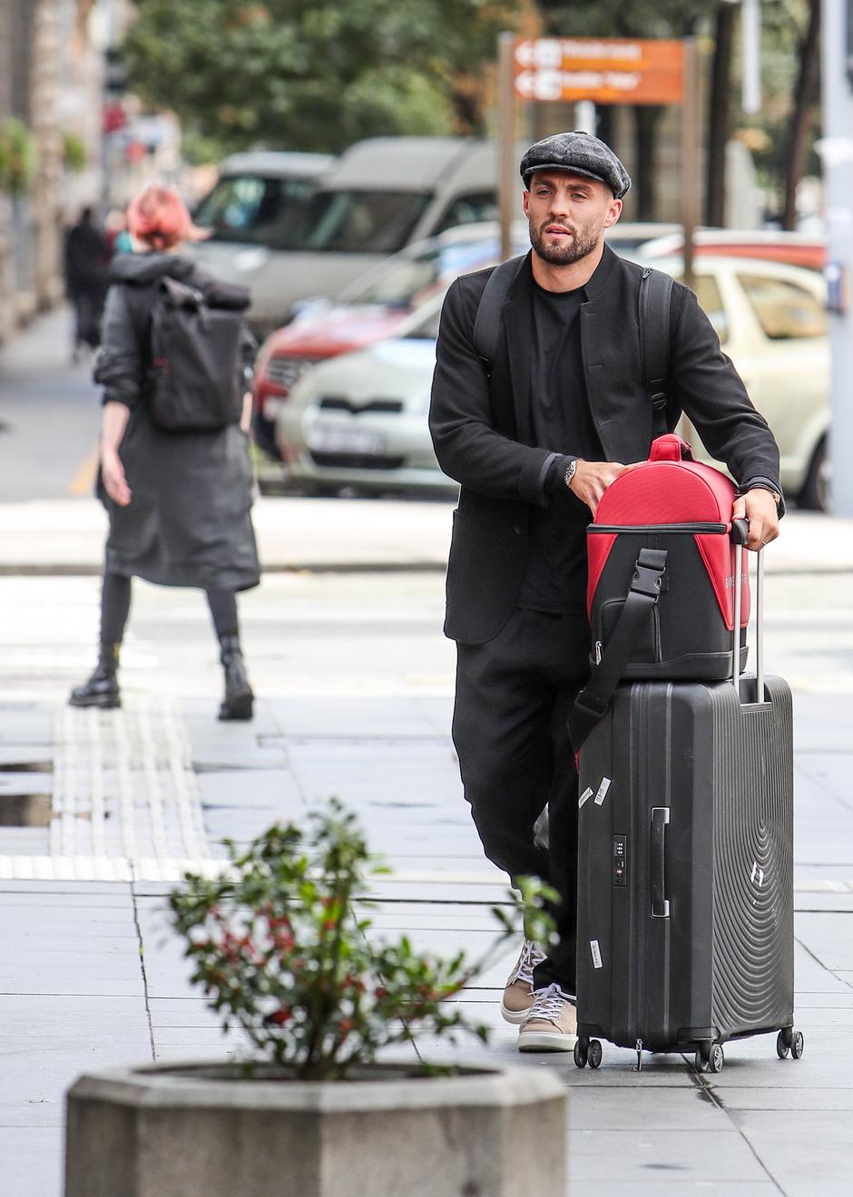 Zagreb: Okupljanje igrača hrvatske nogometne reprezentacije u hotelu Sheraton