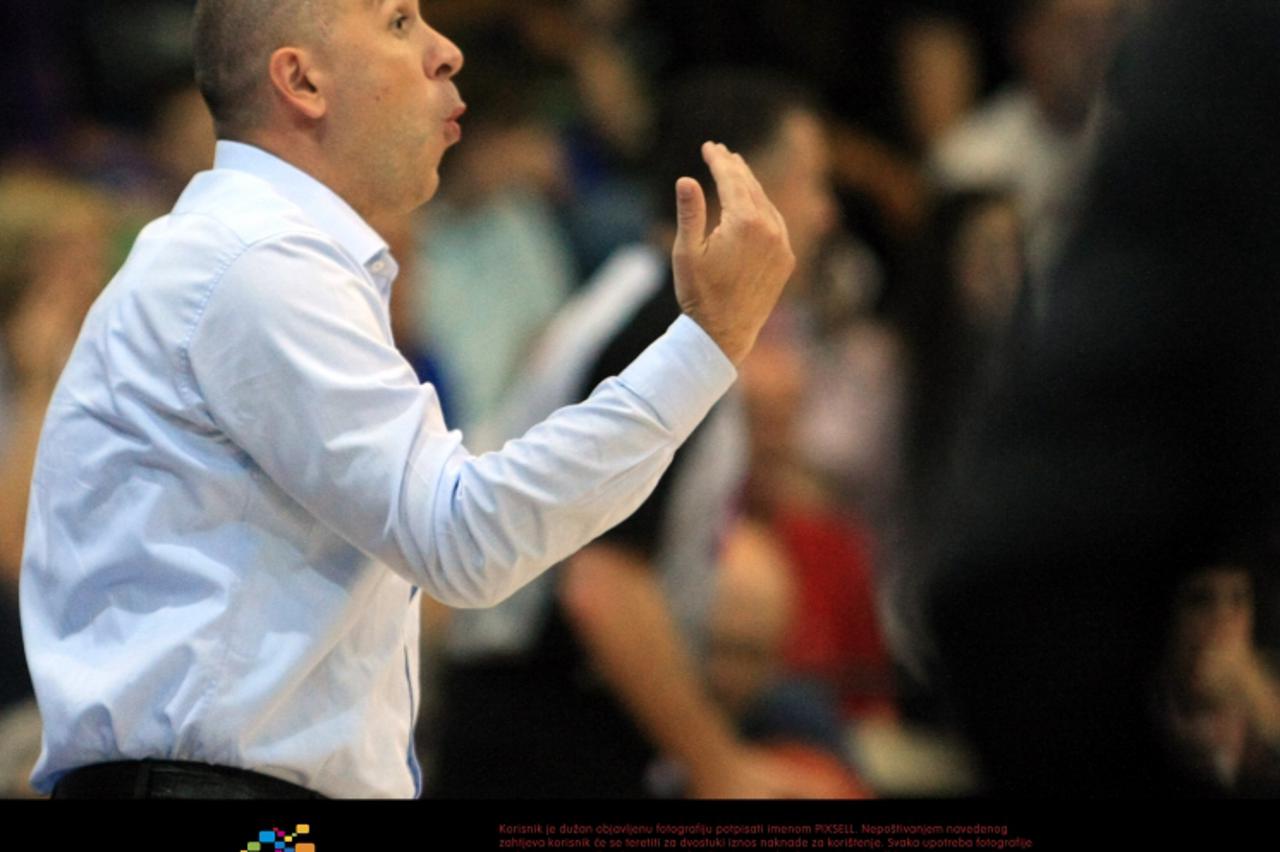 '26.05.2012., KC Drazen Petrovic, Zagreb - Finale kosarkaskog prvenstva Hrvatske izmedju KK Cibone i KK Cedevita.  Photo: Dalibor Urukalovic/PIXSELL'