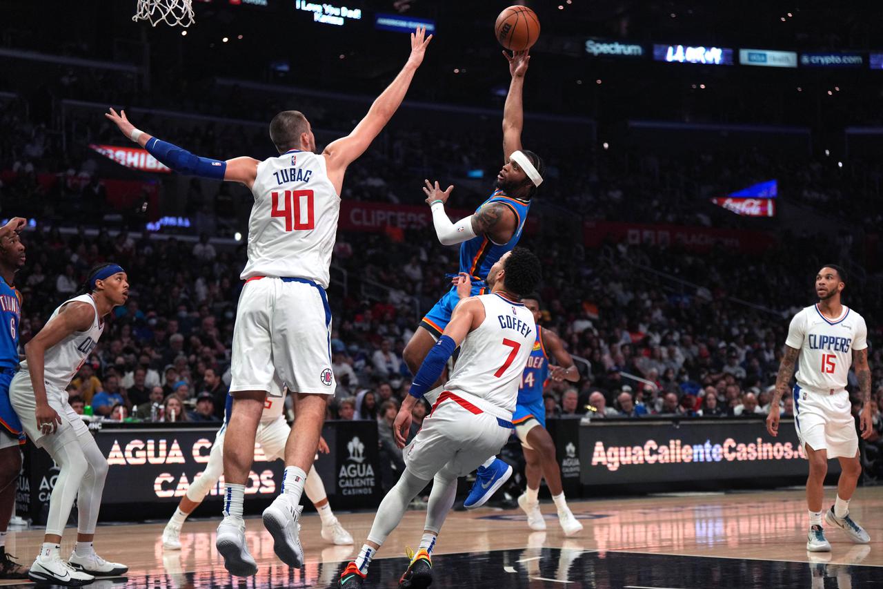 NBA: Oklahoma City Thunder at Los Angeles Clippers