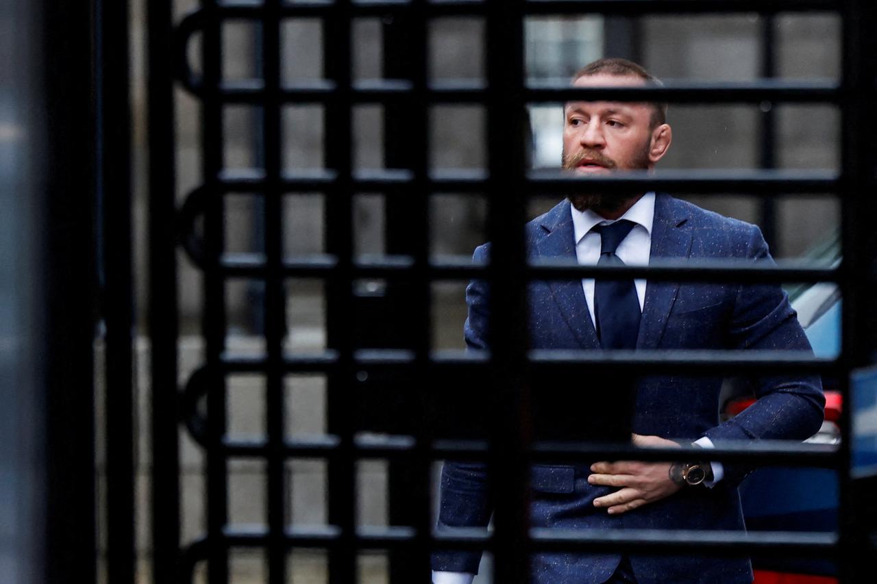 FILE PHOTO: Irish mixed martial arts fighter Conor McGregor's civil trial, in Dublin