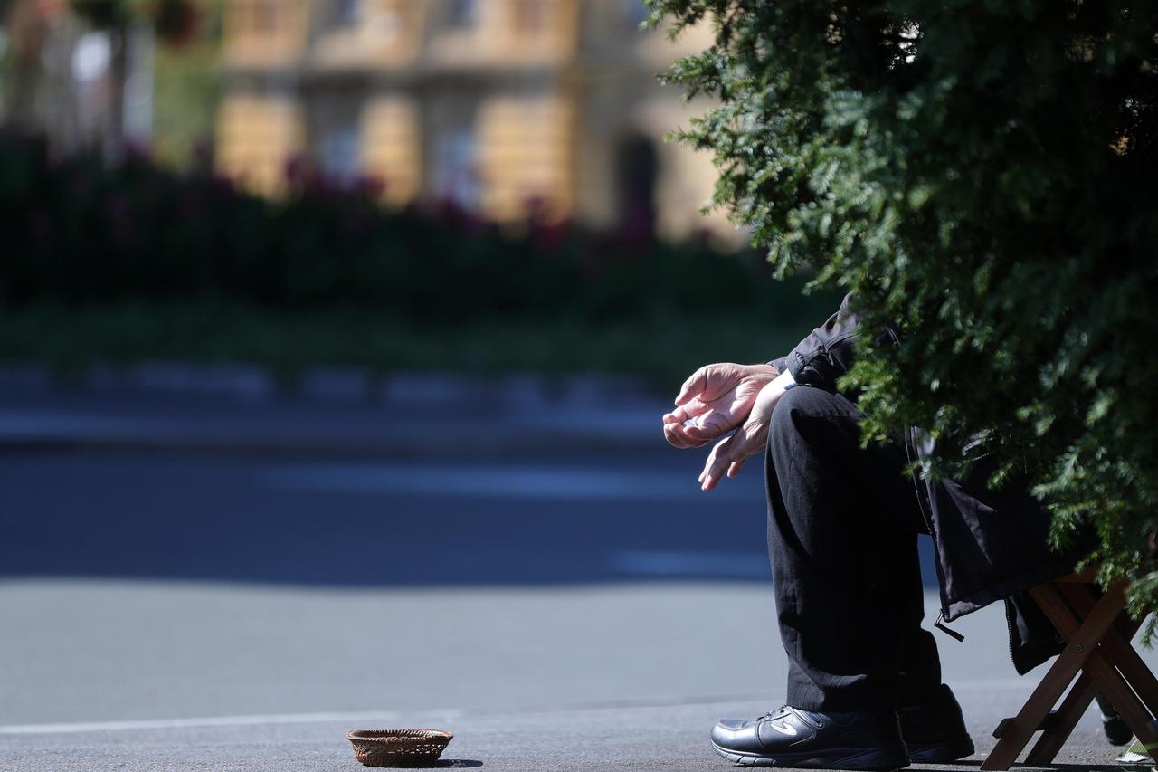 Zagreb: Na gradskim ulicma sve je više prosjaka