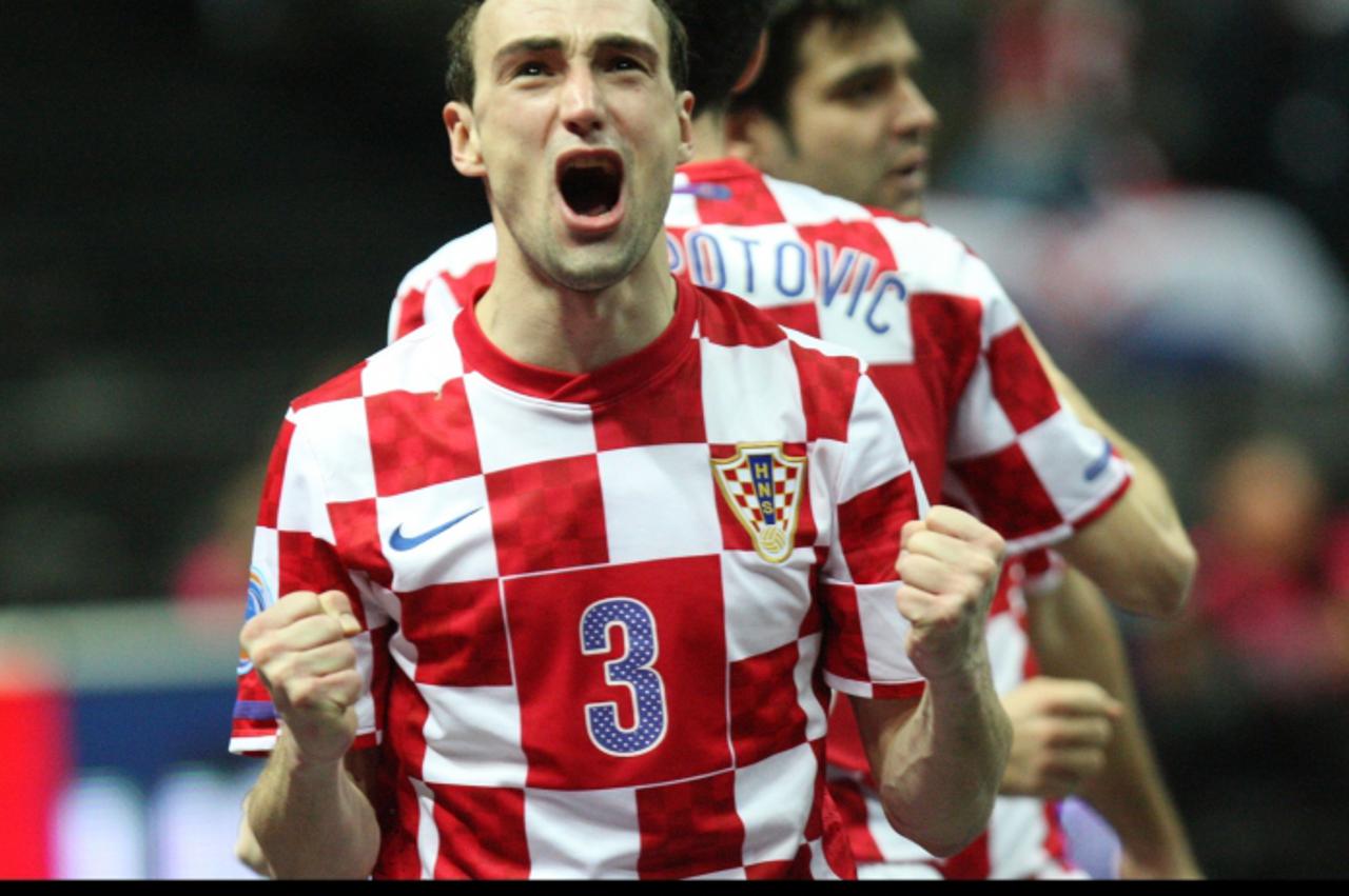 '06.02.2012., Split - Europsko prvenstvo u malom nogometu, UEFA Futsal EURO 2012., cetvrtfinale, Hratska - Ukrajina. Jakov Grcic. Photo: Ivo Cagalj/PIXSELL'