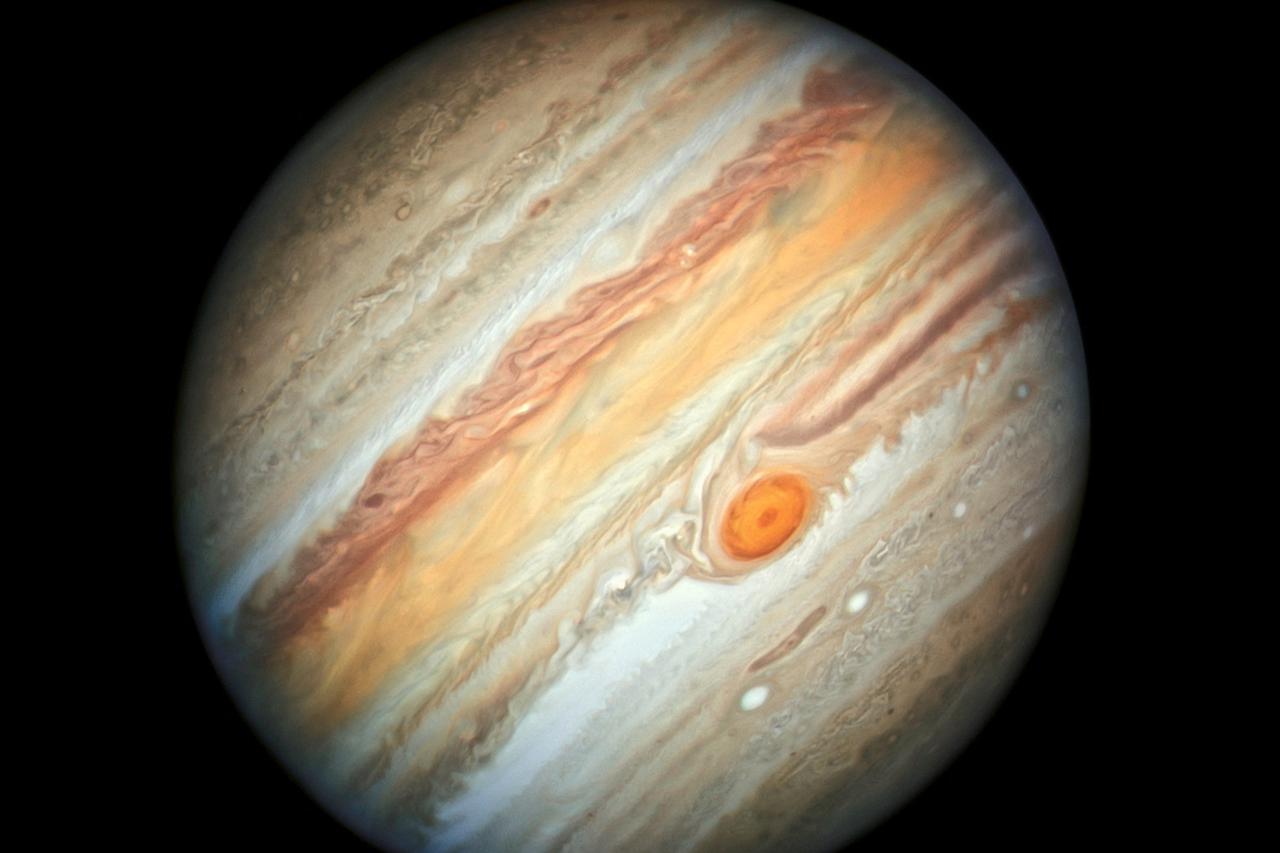 FILE PHOTO: A  view of the planet Jupiter