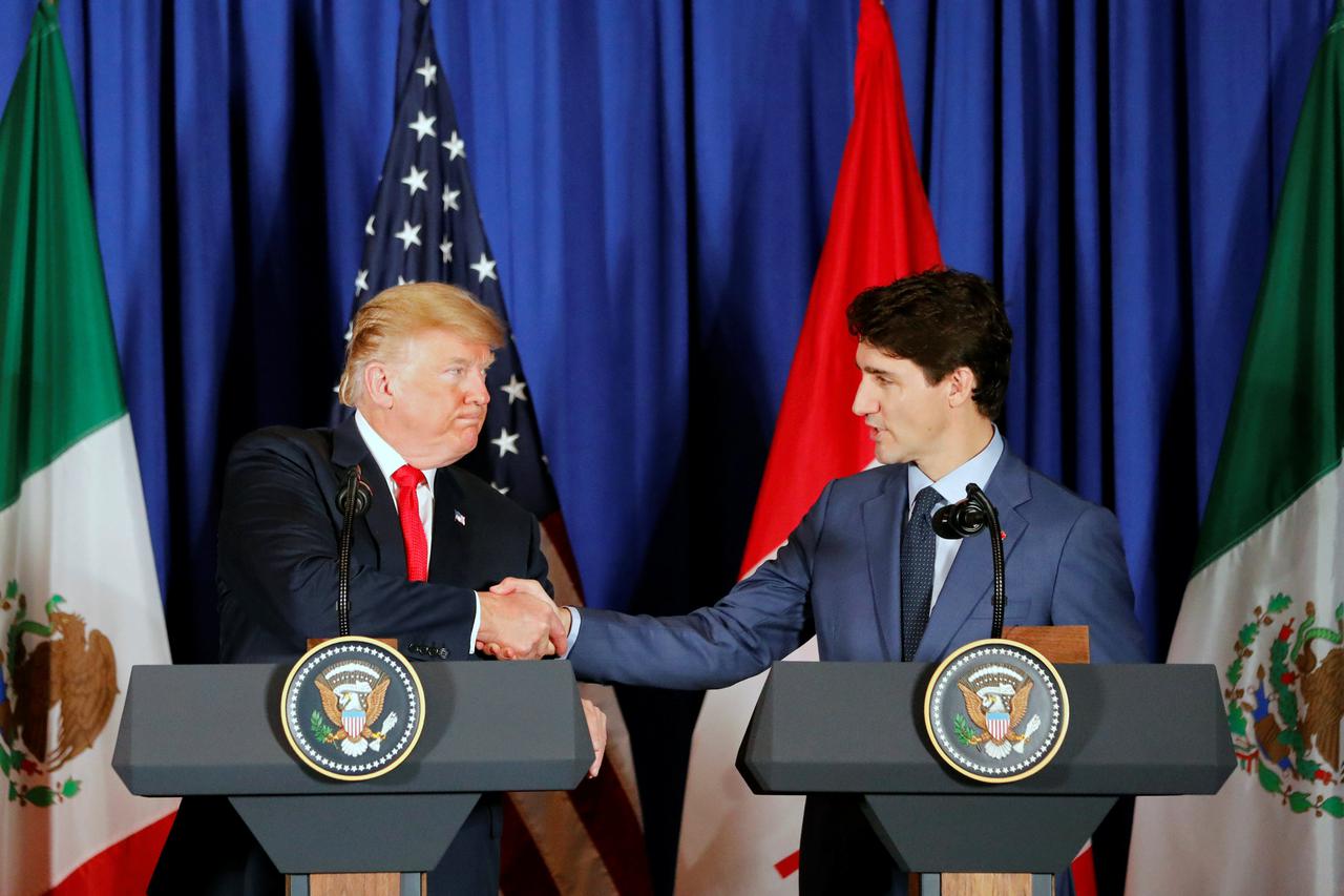 Donald Trump i Justin Trudeau