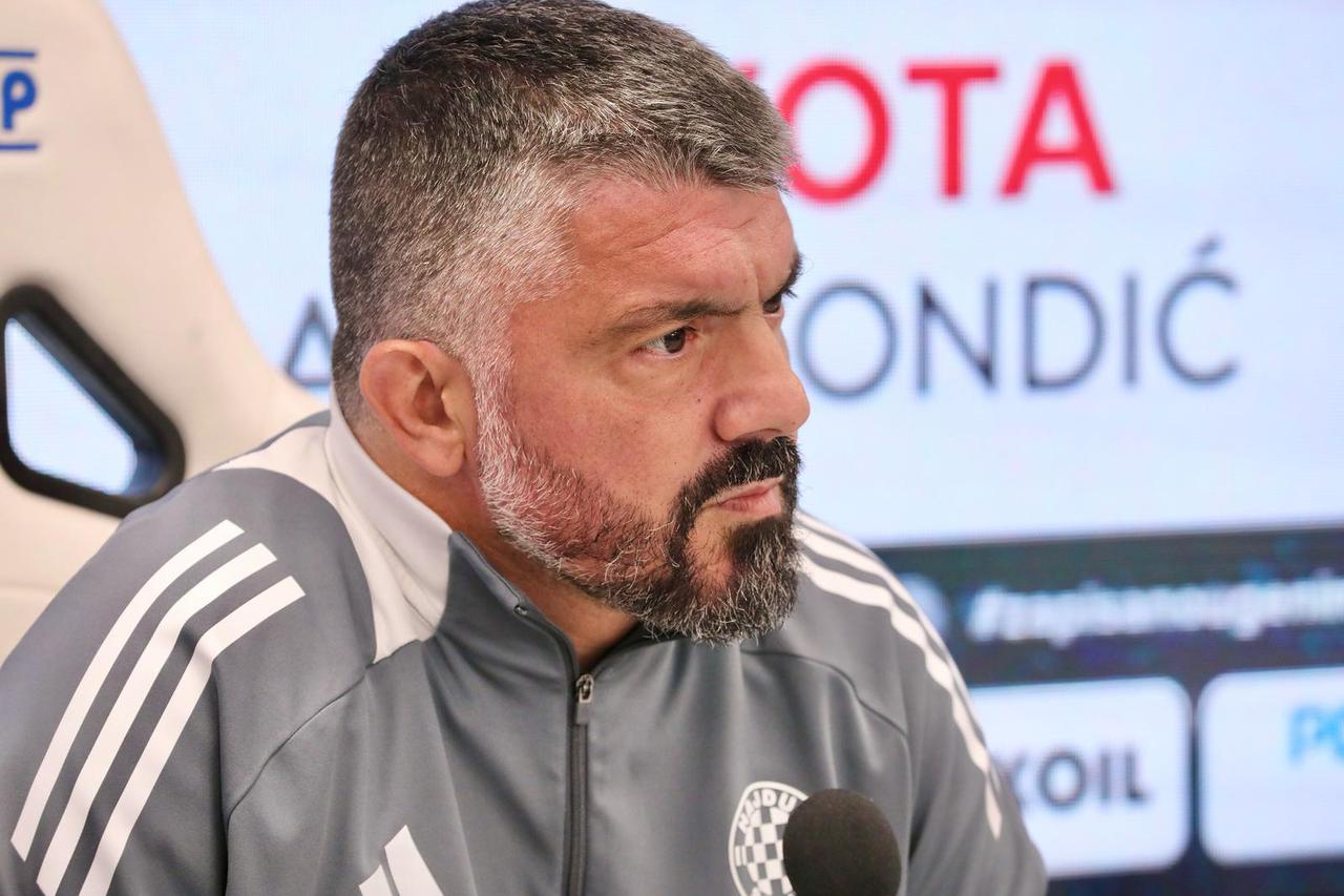 Split: Konferencija za medije Gennara Gattusa uoči utakmice protiv Istre