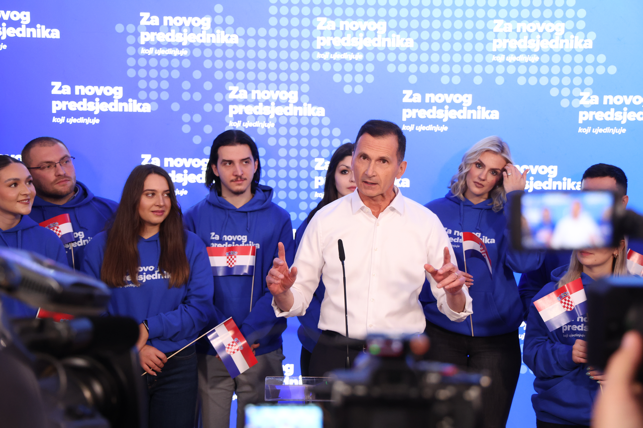 Zagreb: Dragan Primorac predstavio slogan predsjedničke kampanje