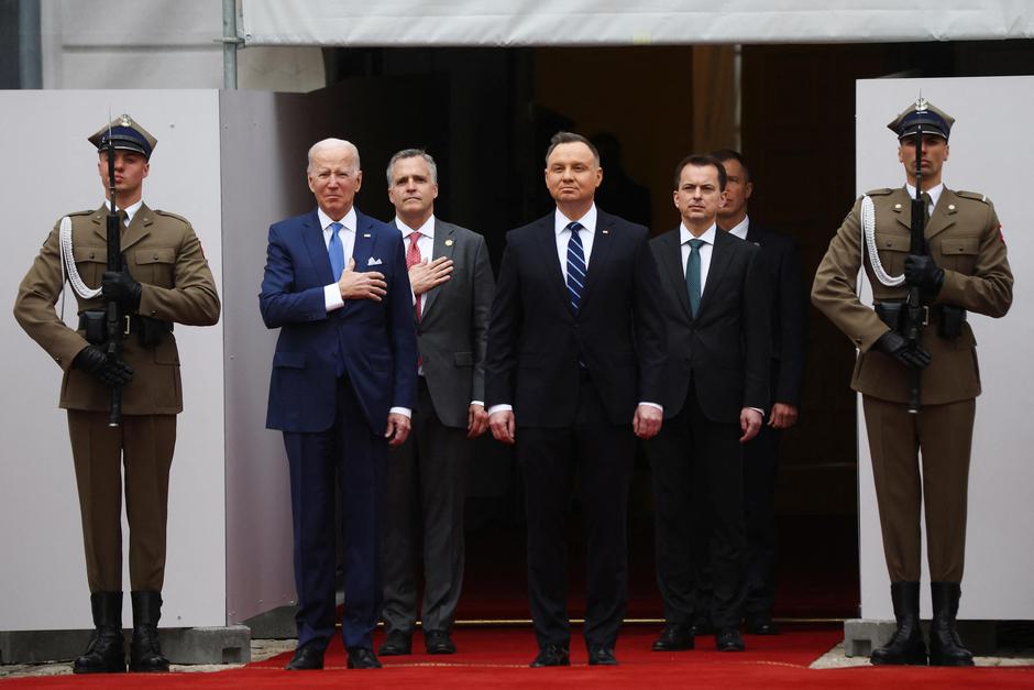 U.S. President Biden visits Poland