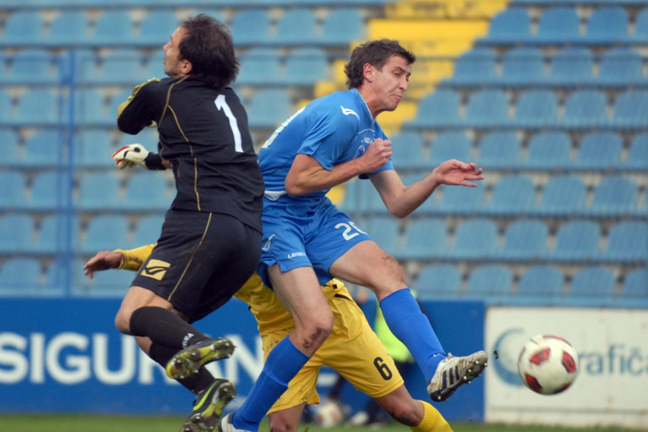 \'23.10.2010.,Varazdin - 1. HNL, 12. kolo, NK Varazdin - NK Istra 1961. Josip Golubar Photo: Marko Jurinec/PIXSELL\'