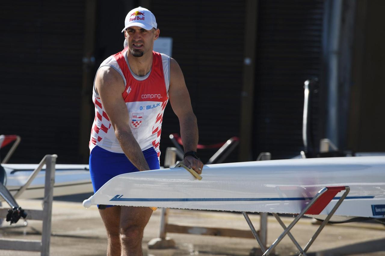 Trening braće Sinković u Zatonu