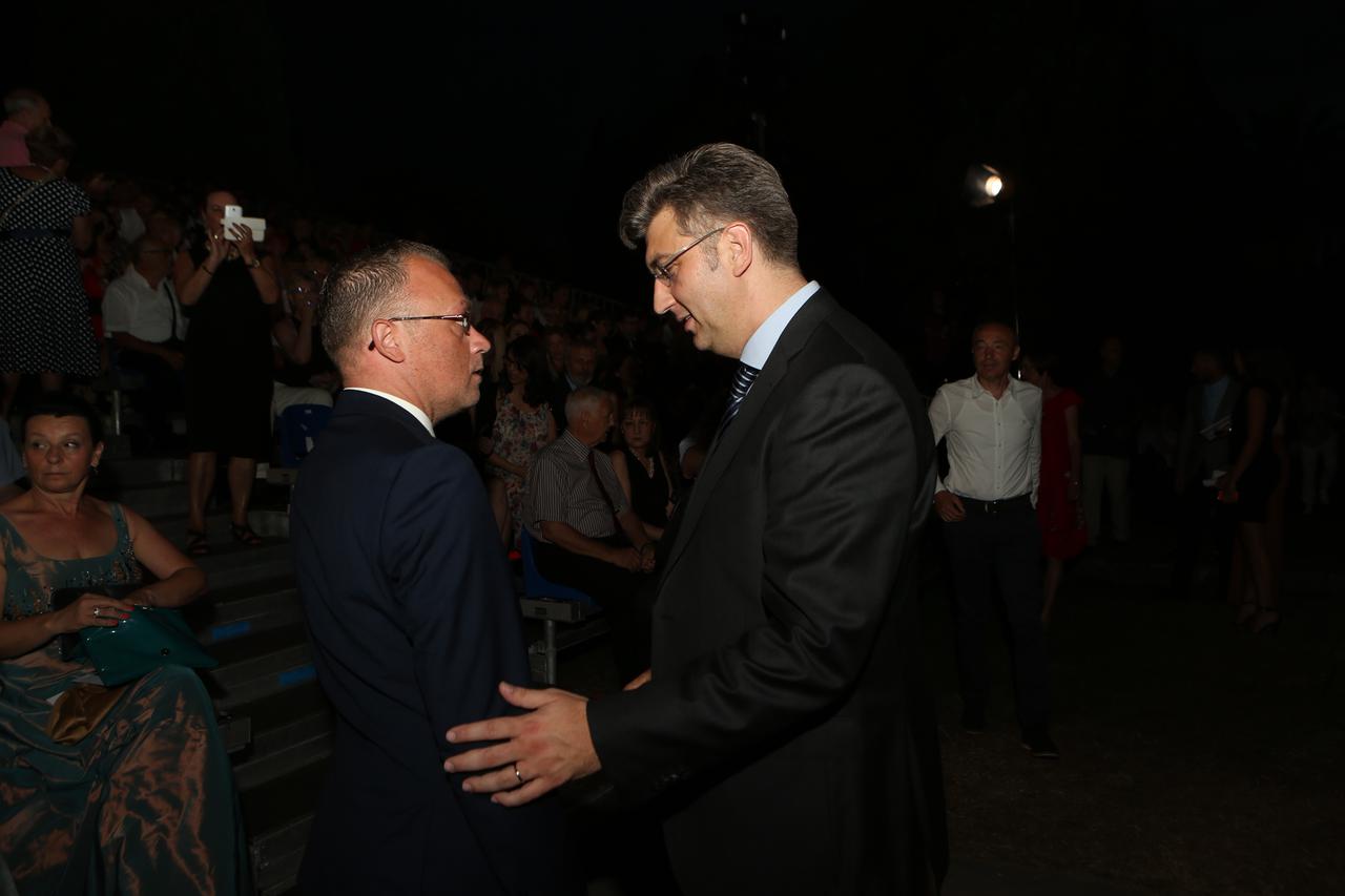 Zlatko Hasanbegović i Andrej Plenković