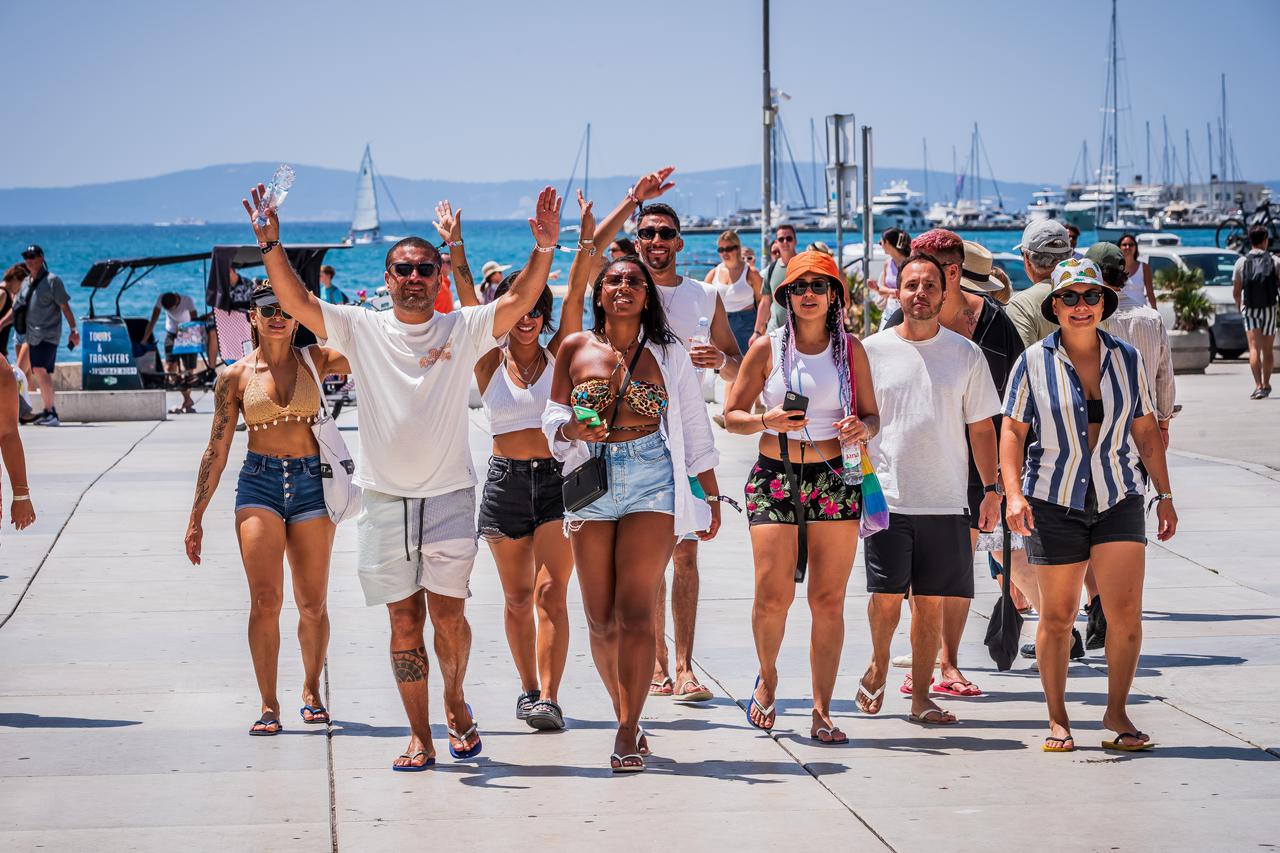 Split: Grad je pun turista uoči početka  Ultra Europe 2023 Festivala