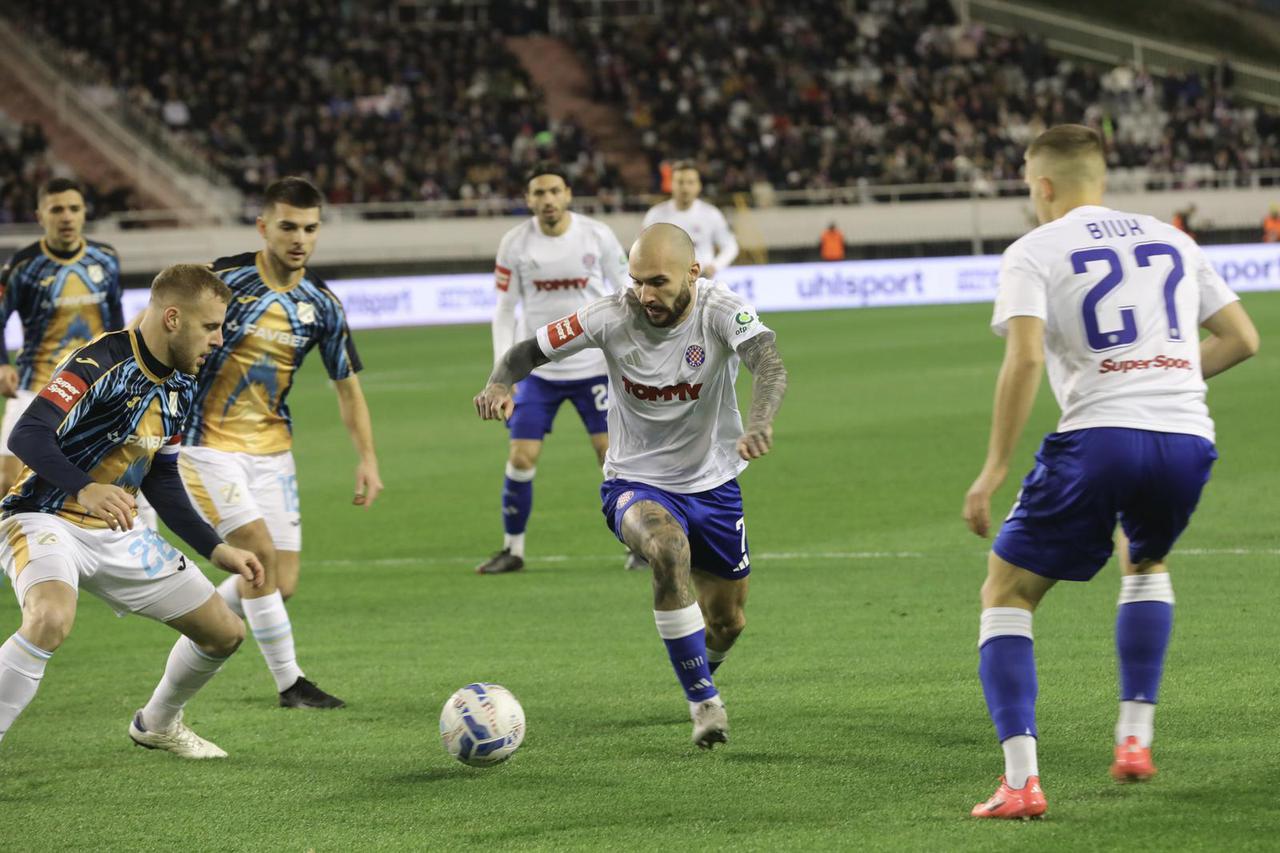 Hajduk i Rijeka sastali se u 17. kolu SuperSport HNL-a