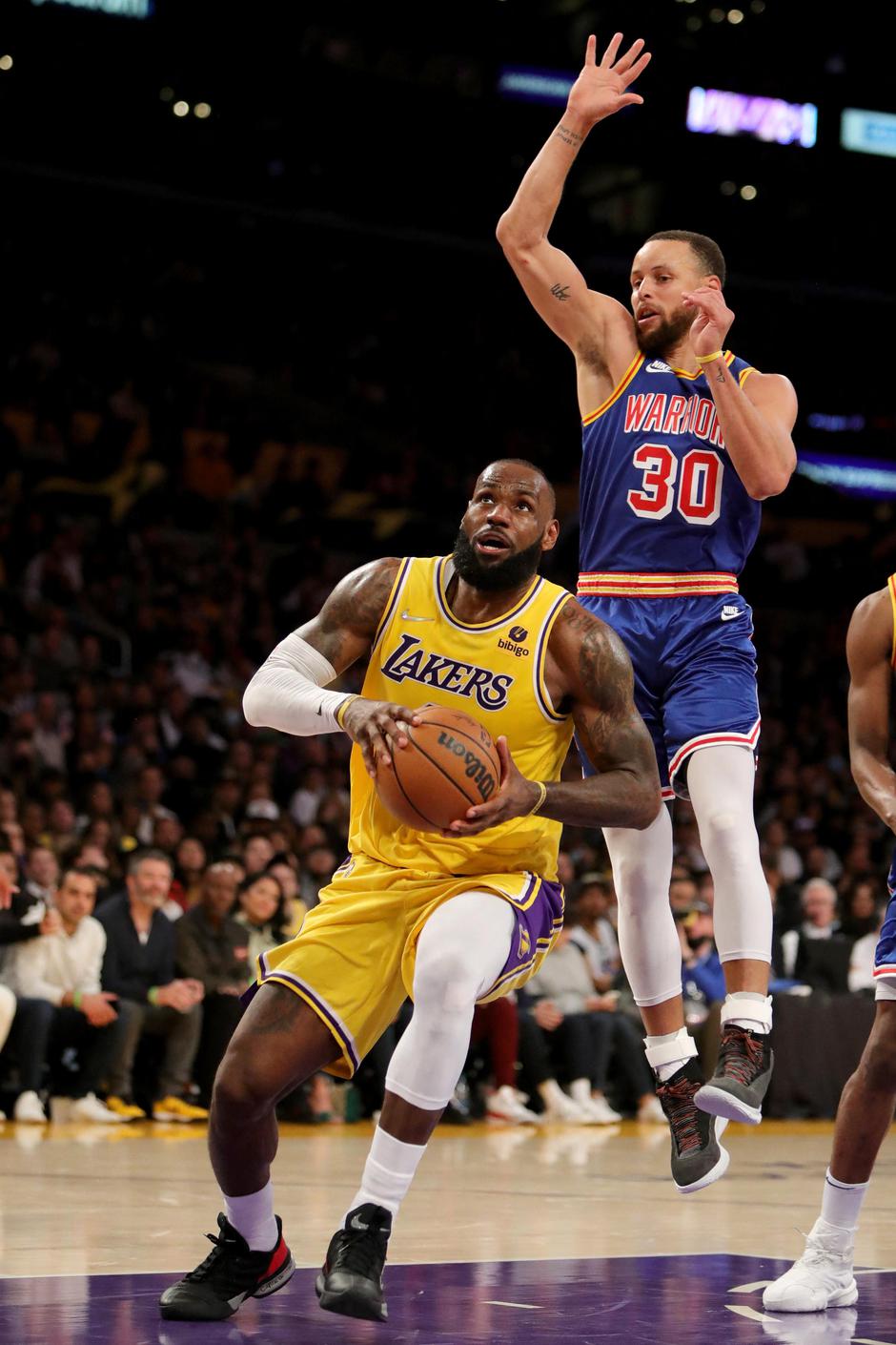 NBA: Golden State Warriors at Los Angeles Lakers