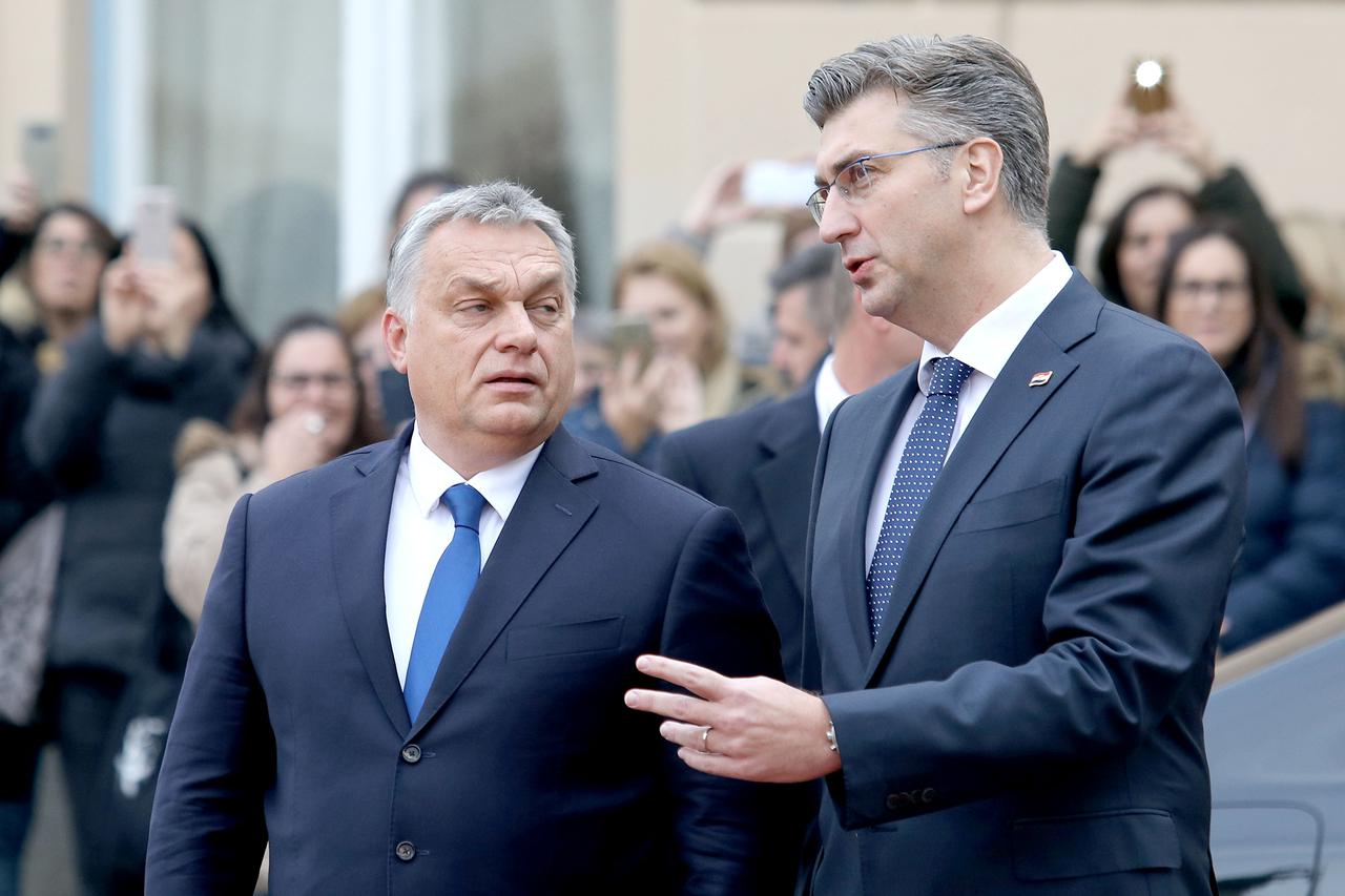 Viktor Orban i Andrej Plenković