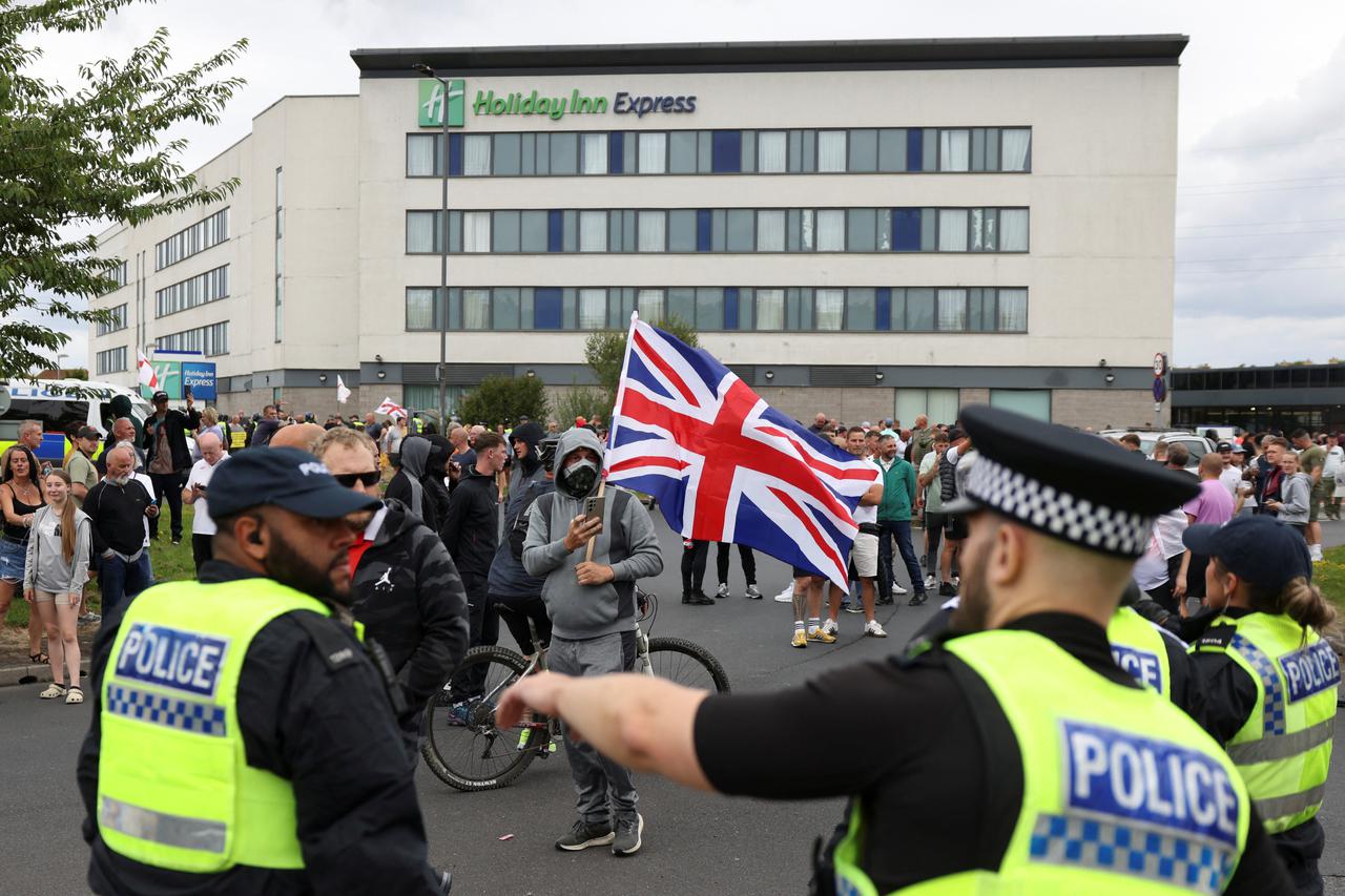 Anti-immigration protests continue to take place around the UK