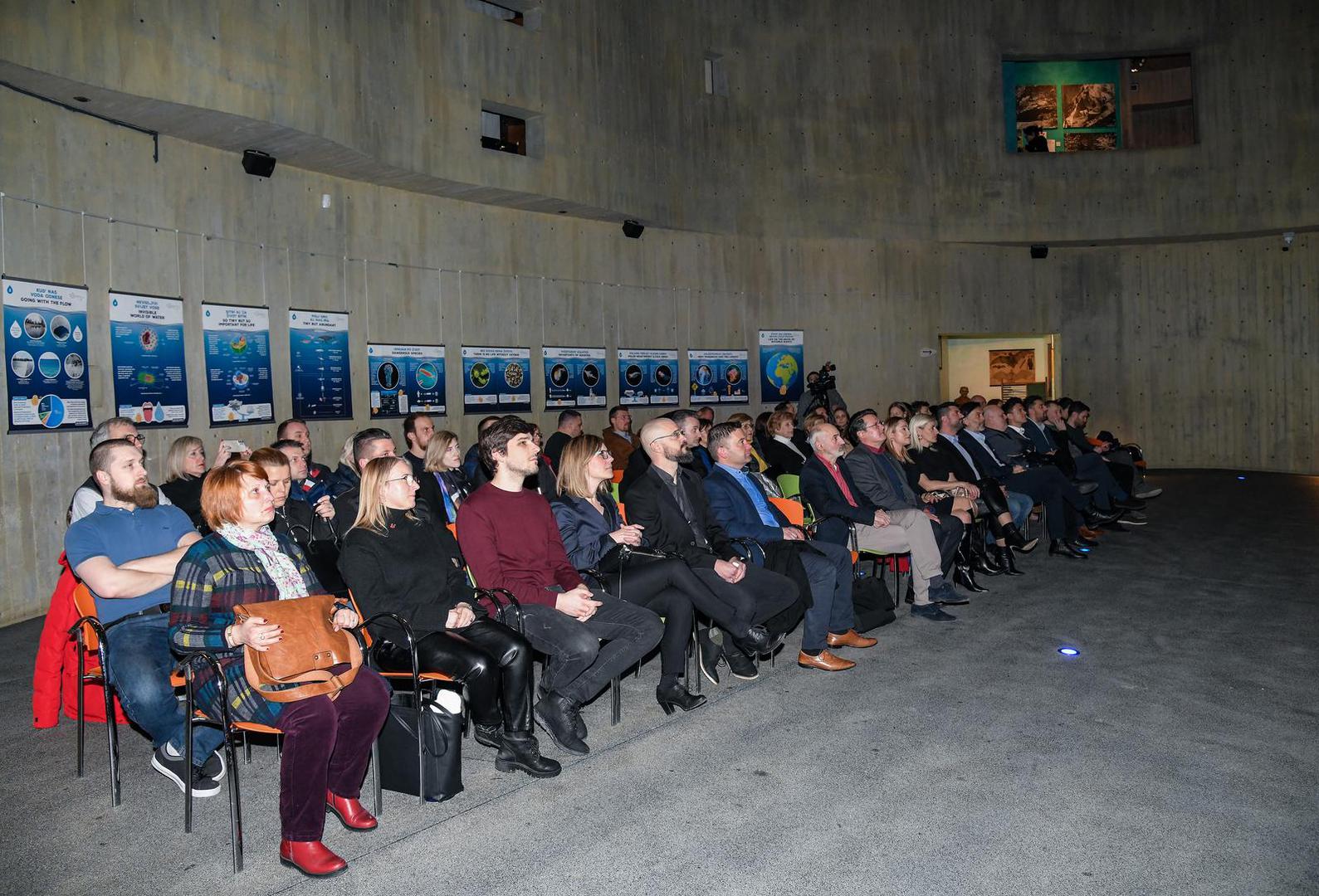 27.02.2023., Krapina -  Premijera filma "Neandertalci" u produkciji Vecernjeg lista u Muzeju krapinskih neandertalaca. Photo: Josip Regovic/PIXSELL