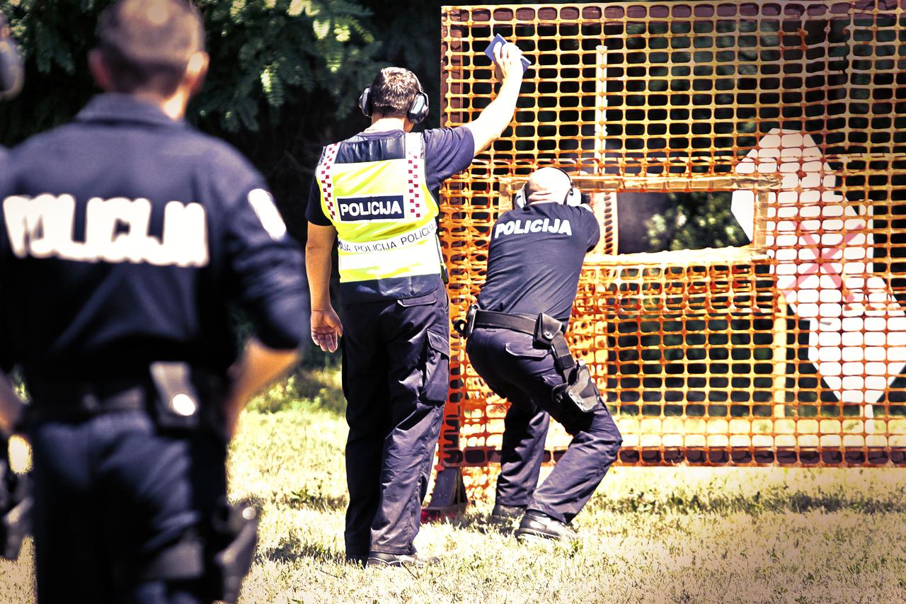 policija, pucačke vježbe