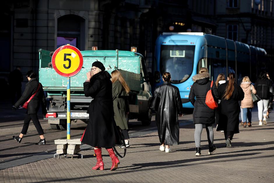 Zagreb: U Ilici tramvaji voze  samo 5 kilometara na sat