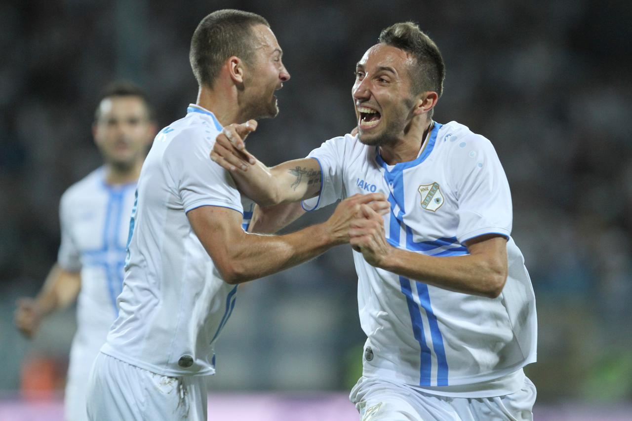 21.08.2014., Stadion Kantrida, Rijeka - Prva utakmica doigravanja za UEFA Europsku ligu, HNK Rijeka - FC Sheriff Tiraspol. Marin Leovac. Photo: Nel Pavletic/PIXSELL