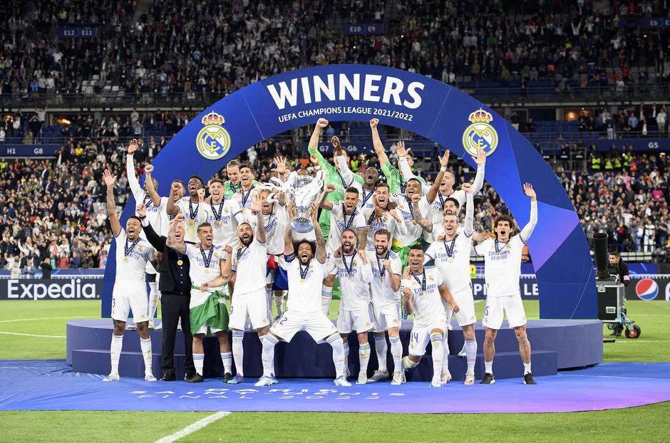 Soccer Champions League Final 2022/ Liverpool FC - Real Madrid 0:1.