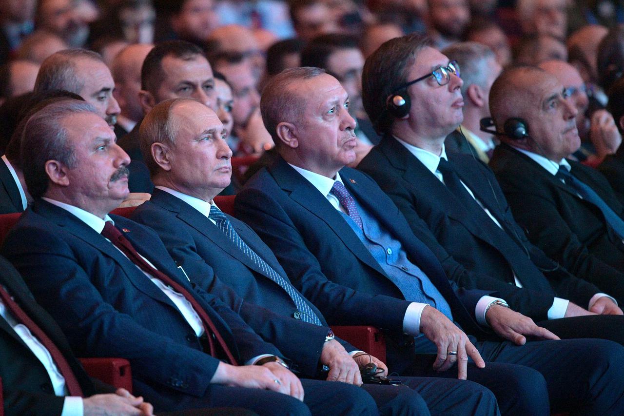 Erdogan i Putin sve?ano obilježili po?etak rada Turskog toka