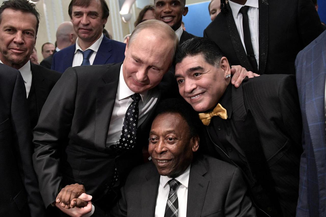 FILE PHOTO: Soccer legend and Brazil's Minister of Sport Pele