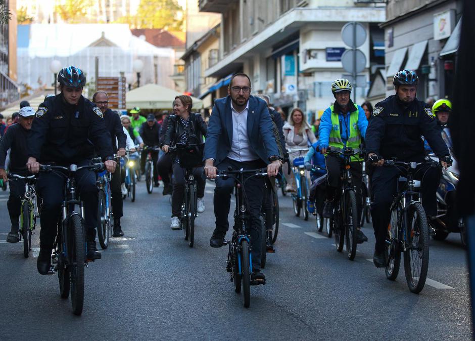 Zagreb: Dan bez automobila obilježen "Zagrebačkom žbicom"