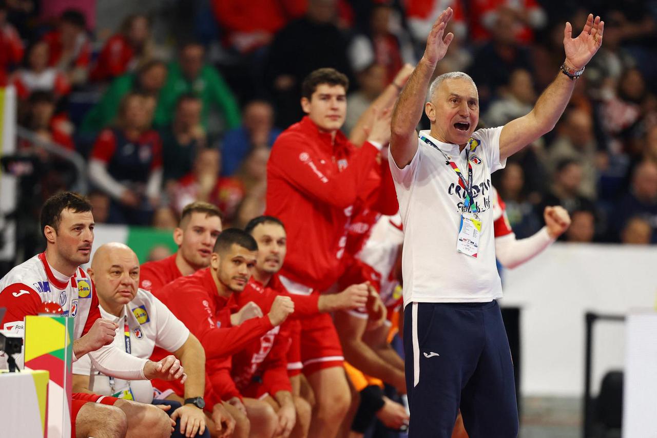 EHF 2024 Men's European Handball Championship - Preliminary Round - Group B - Spain v Croatia