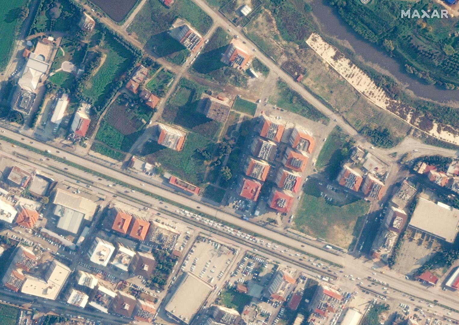 A satellite image shows buildings before an earthquake in Antakya, Turkey, December 22, 2022. Satellite image ©2023 Maxar Technologies/Handout via REUTERS   ATTENTION EDITORS - THIS IMAGE HAS BEEN SUPPLIED BY A THIRD PARTY. MANDATORY CREDIT. NO RESALES. NO ARCHIVES. DO NOT OBSCURE LOGO. Photo: MAXAR TECHNOLOGIES/REUTERS