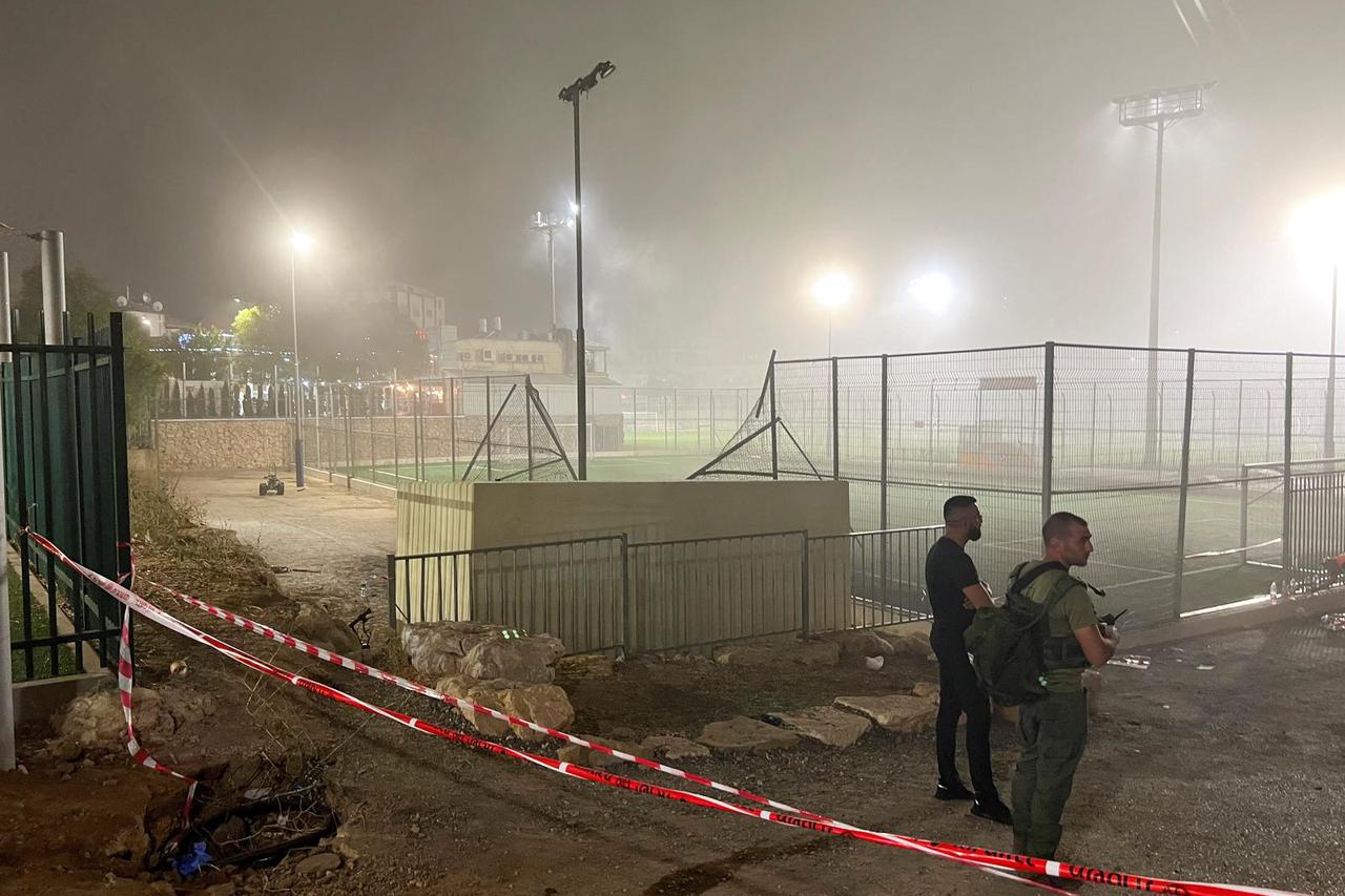 FILE PHOTO: Smoke rises above Lebanon, amid cross-border hostilities between Hezbollah and Israeli forces, as seen from northern Israel