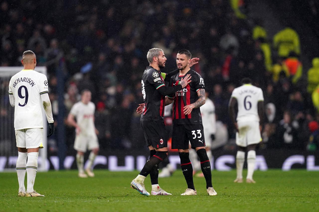 Tottenham Hotspur v AC Milan - UEFA Champions League - Round of Sixteen - Second Leg - Tottenham Hotspur Stadium