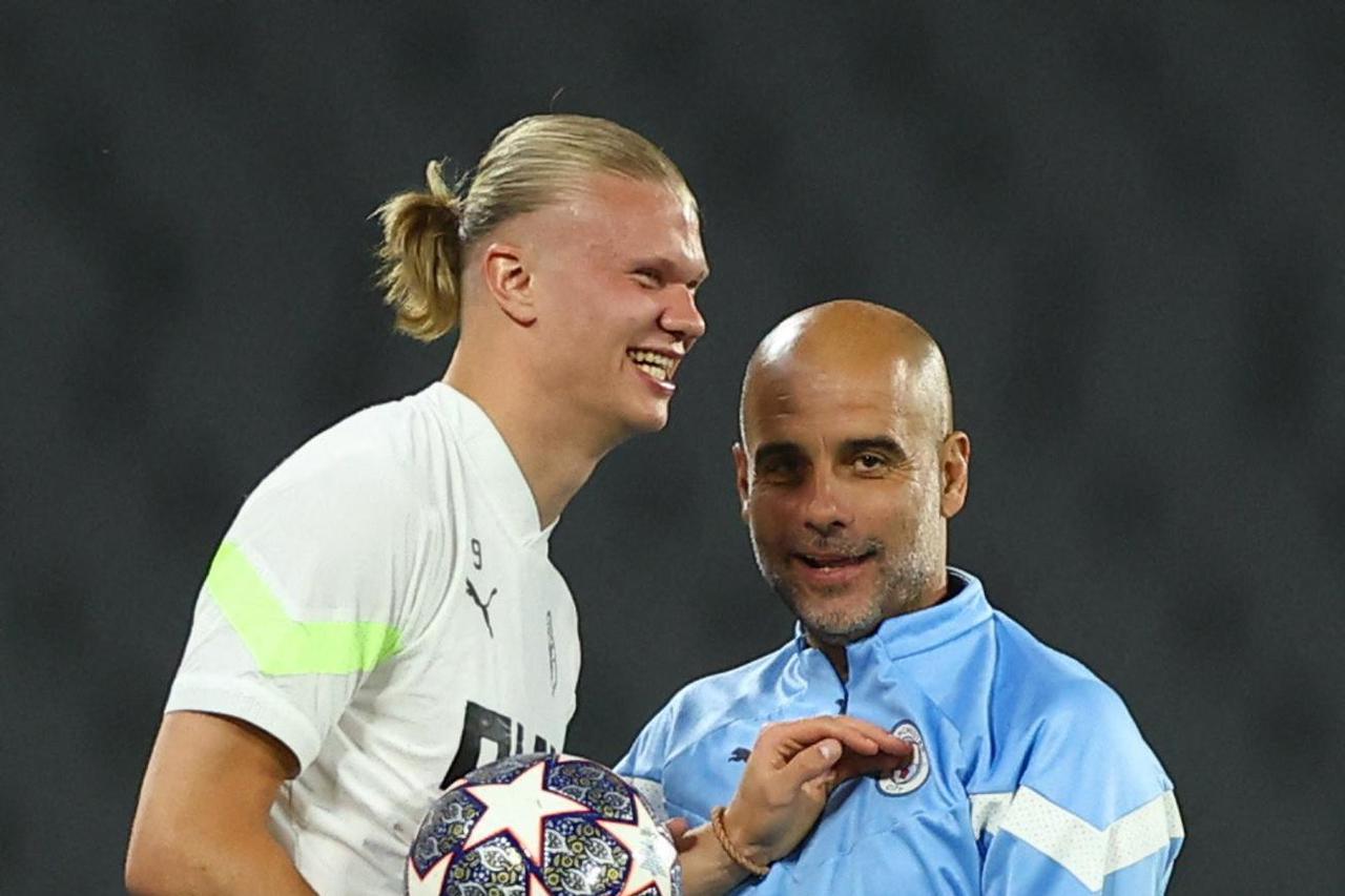 Champions League Final - Manchester City  Training