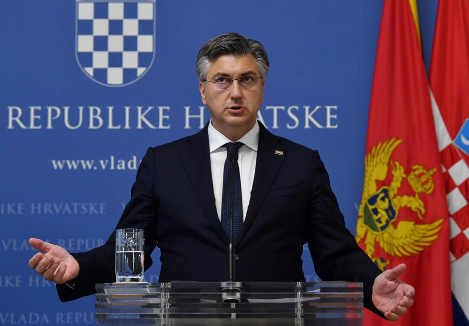 Zagreb: Plenković i Abazović nakon sastanka dali izjave za medije