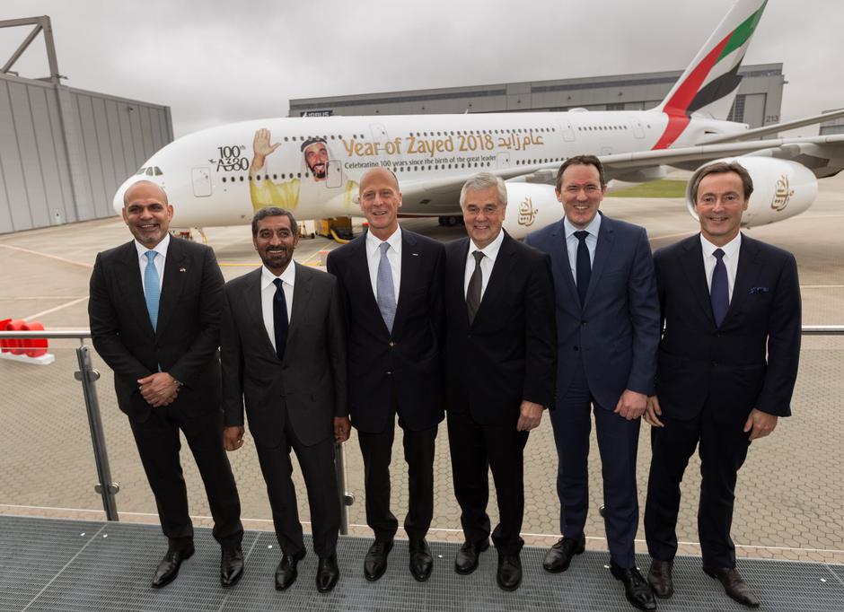 Stoti A380 u floti aviokompanije Emirates