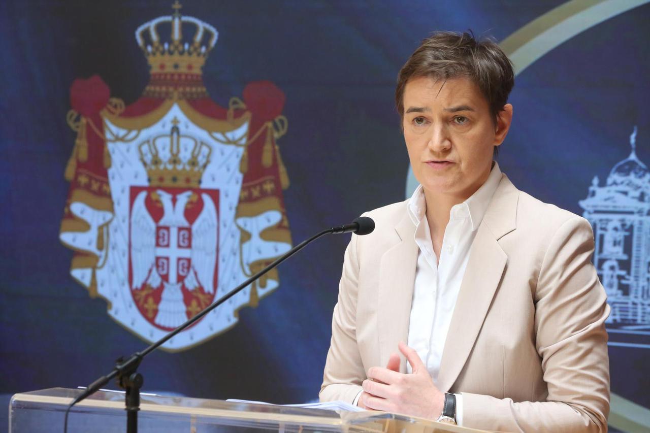 Beograd: Konferencija za medije Ane Brnabić